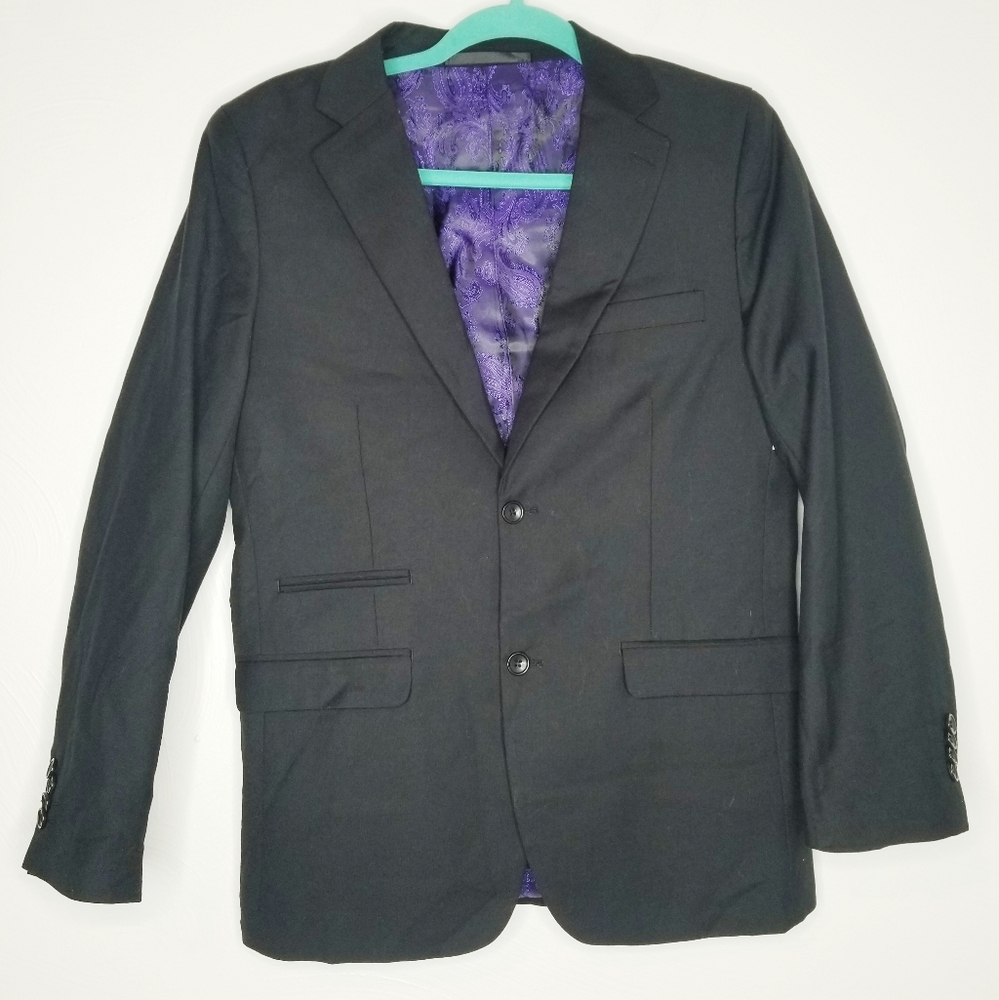 Isaac Mizrahi wool Blazer black 18